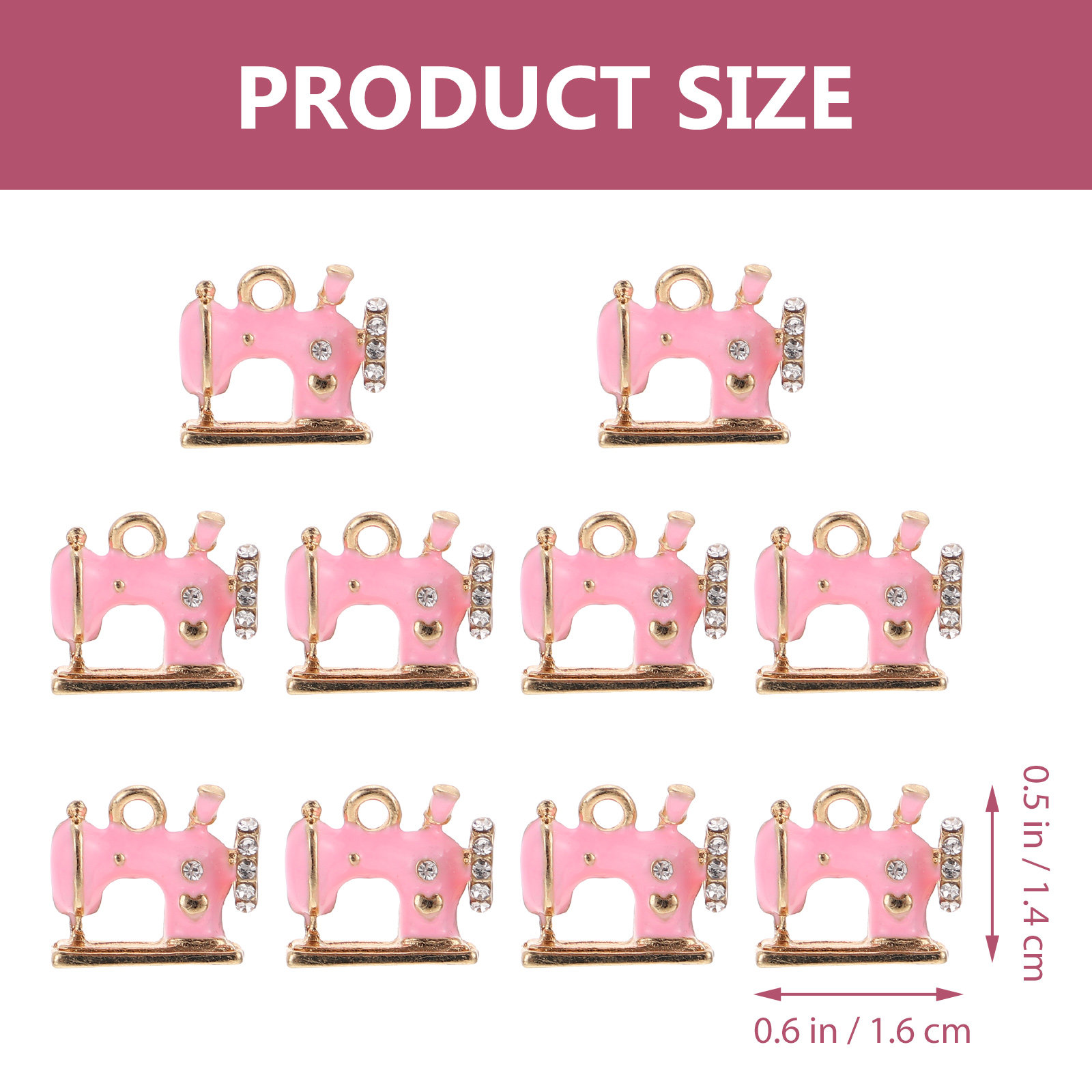 10 Pcs Vintage Charms Jewelry  - Jewelry Making Machines review and price