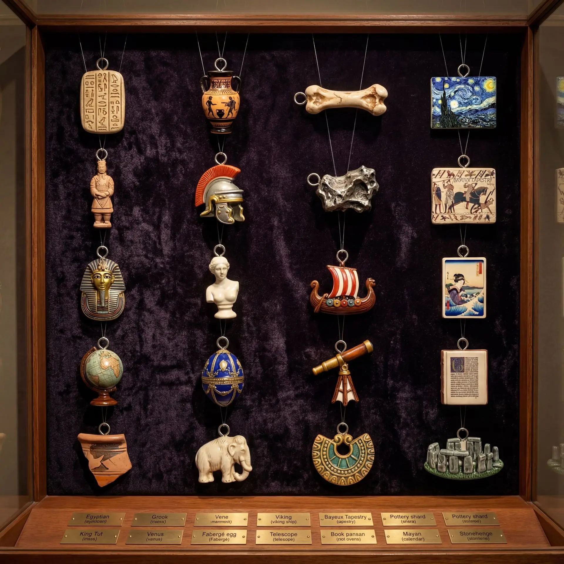 Mini World History Antique Fig - Jewelry Making History review and price