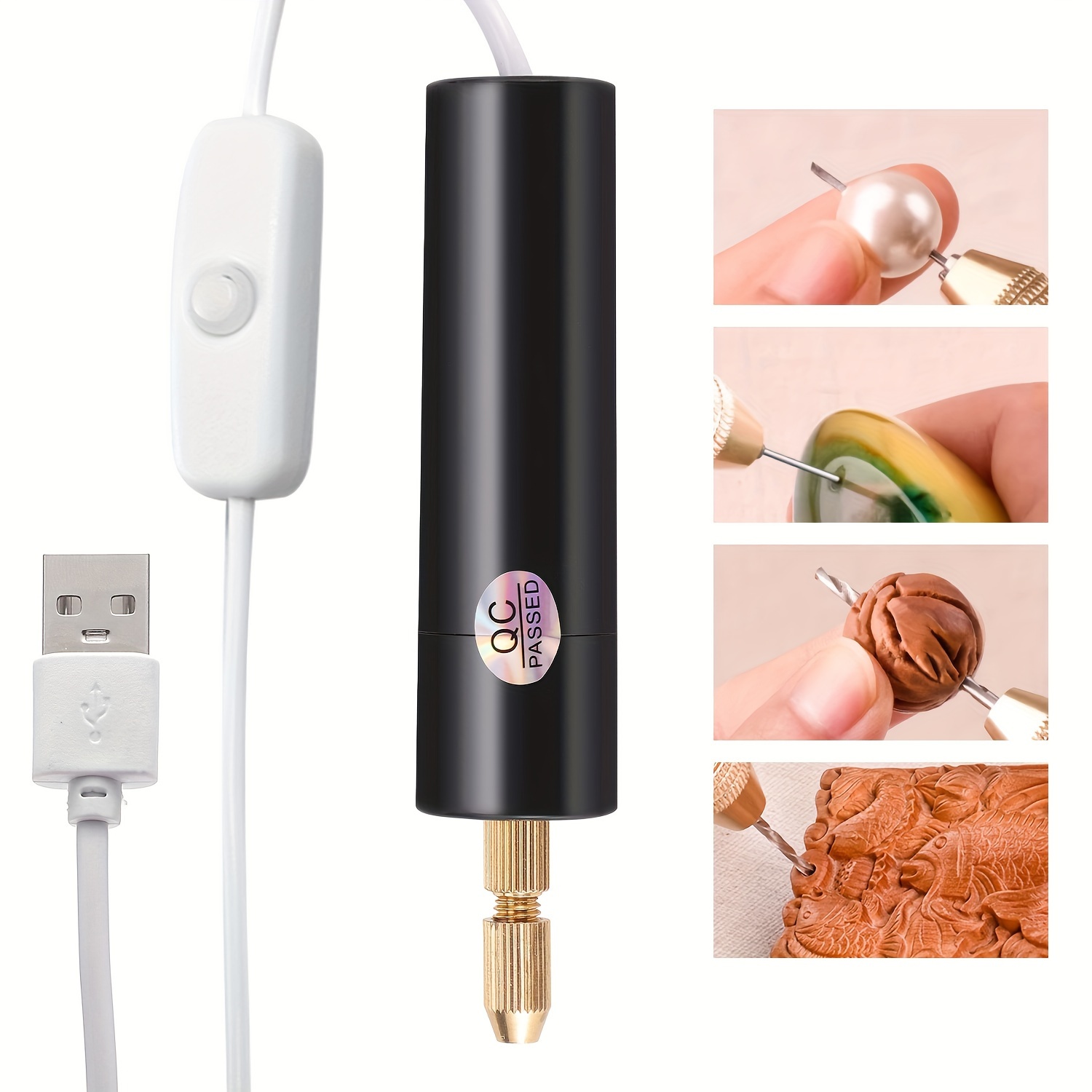 Mini Electric Drill Kit USB Re - Jewelry Making Machines review and price